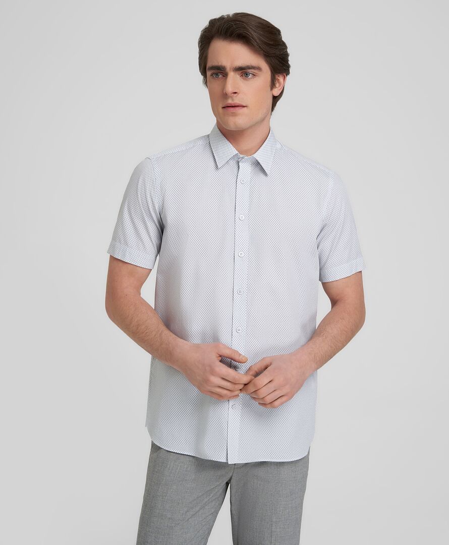 Рубашка HENDERSON кр.р. SHS-0671-S WHITE фото 1