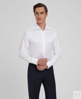 Рубашка прилегающий силуэт HENDERSON SHL-5426-XL WHITE