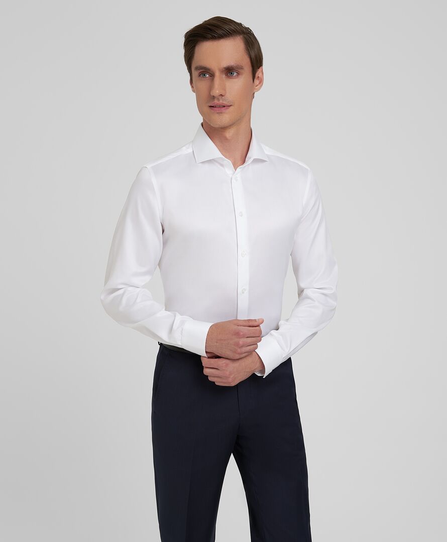 Рубашка прилегающий силуэт HENDERSON SHL-5426-XL WHITE фото 1