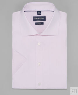 Рубашка HENDERSON кр.р. SHS-0783-R LPINK HENDERSON Рубашка из ткани стрейч