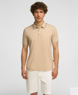 Рубашка Поло HENDERSON кр.р HPS-0438 BEIGE