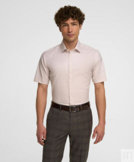Рубашка HENDERSON кр.р. SHS-0693-S BEIGE