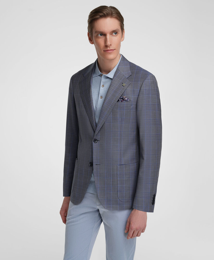 Пиджак HENDERSON JT-0379-S BLUE фото 1