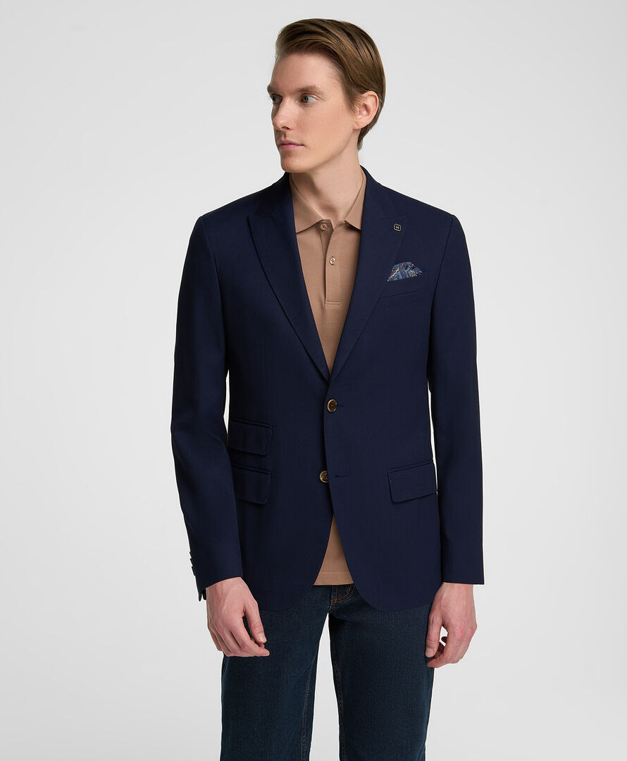 Пиджак HENDERSON JT-0376-R NAVY фото 1