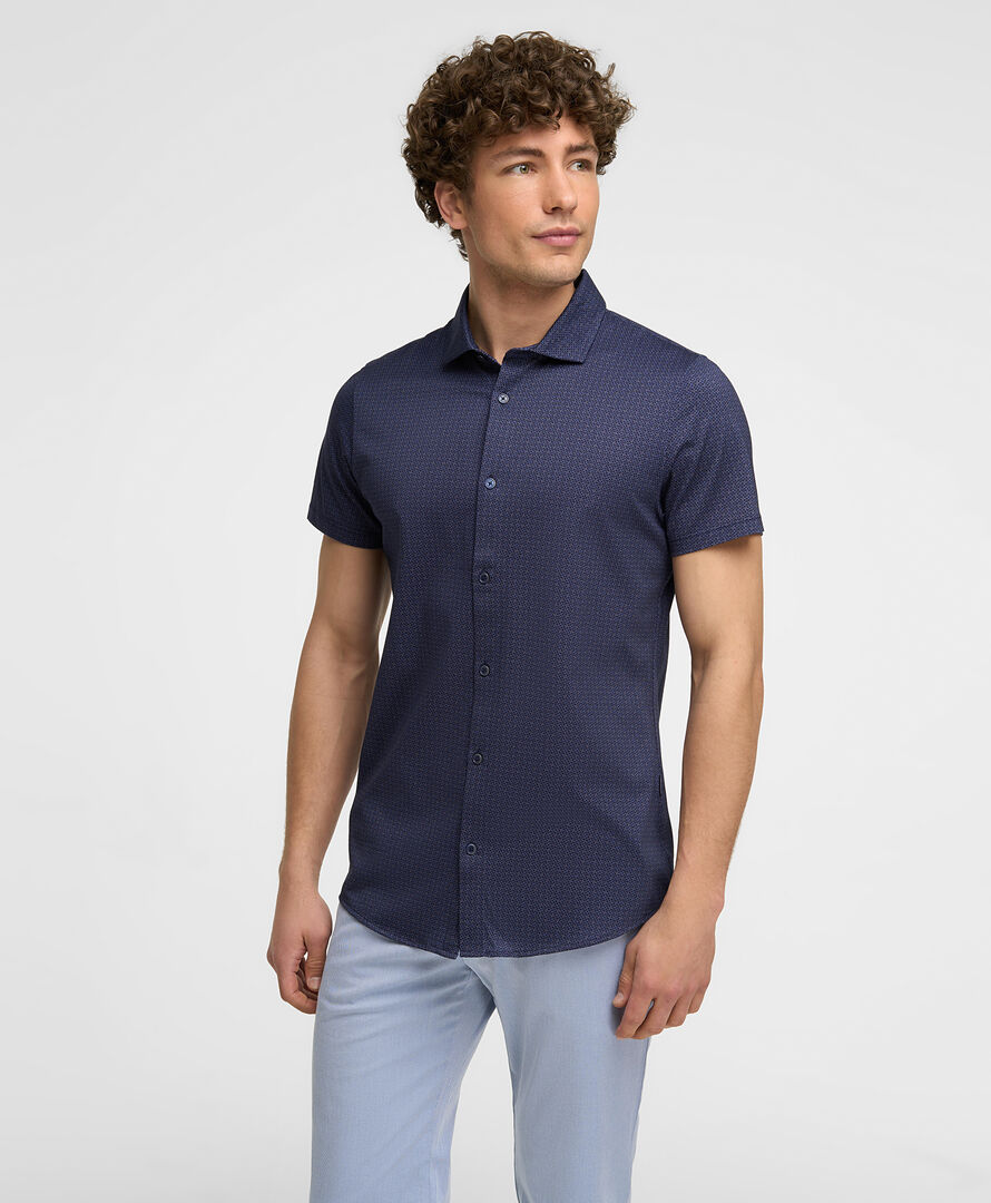 Рубашка трикот. HENDERSON кр.р HSS-0143-S DNAVY фото 1