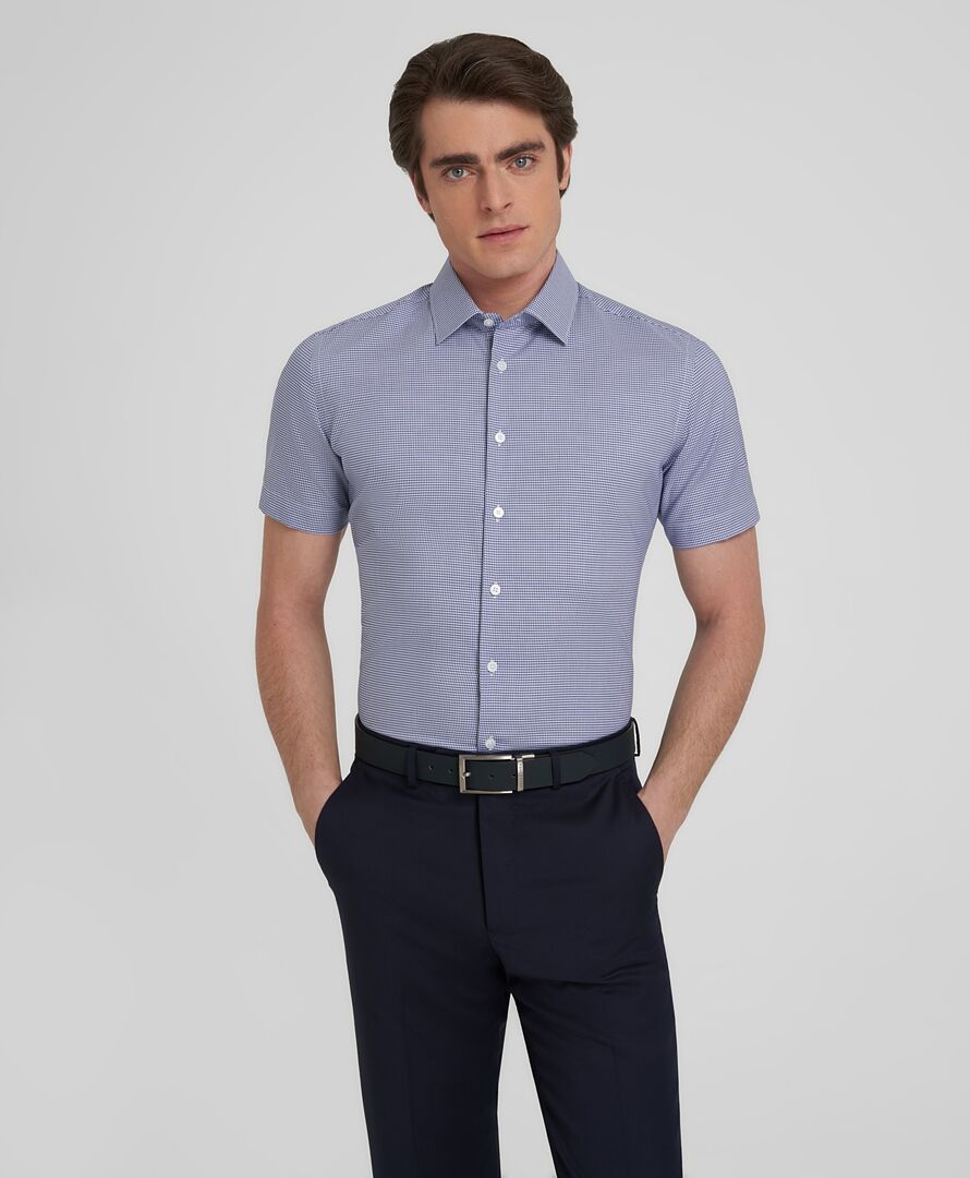 Рубашка HENDERSON кр.р. SHS-0674-X NAVY фото 1