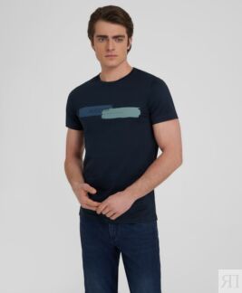 Футболка HENDERSON кр.р. HTS-0417 DNAVY HENDERSON Футболка полуприлегающая
