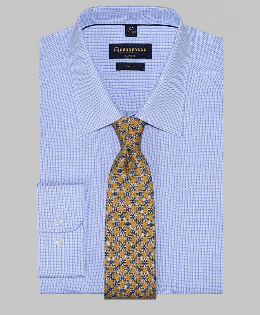 Рубашка HENDERSON дл.р. SHL-2295-S BLUE фото 1