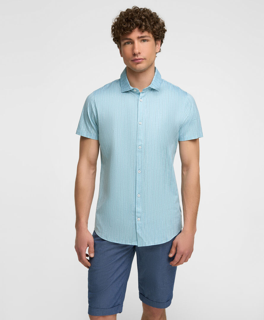 Рубашка трикот. HENDERSON кр.р HSS-0141-S OBLUE фото 1