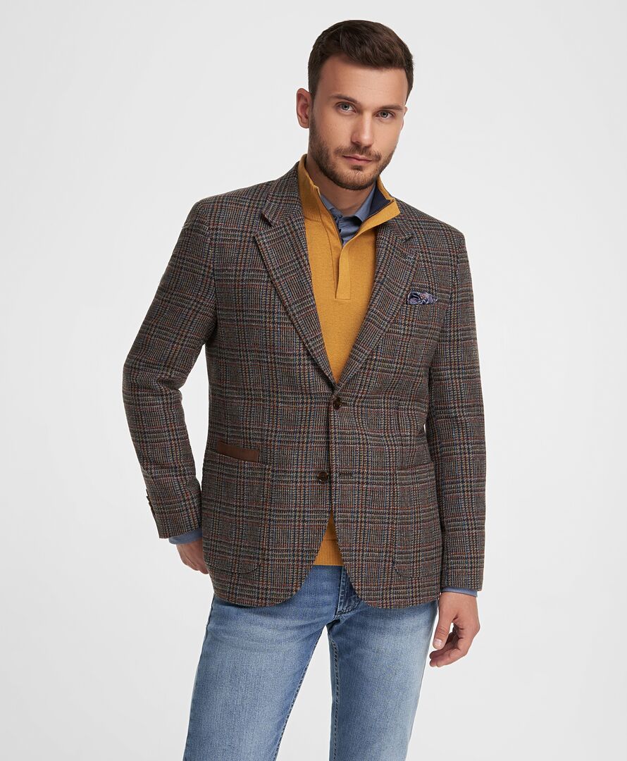 Пиджак HENDERSON JT-0325-R BROWN фото 1