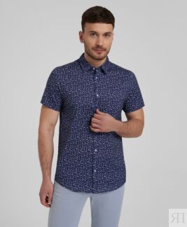 Рубашка трикот. HENDERSON кр.р HSS-0135 DNAVY