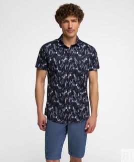 Рубашка трикот. HENDERSON кр.р HSS-0146-S NAVY