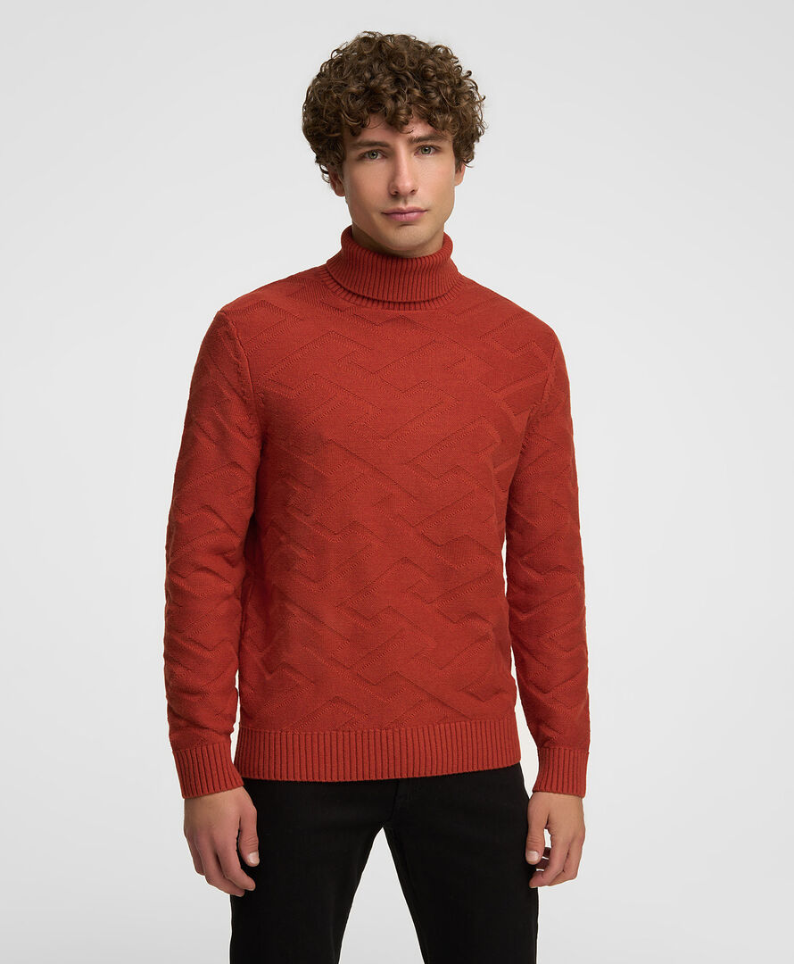 Водолазка HENDERSON KWL-1057 TERRACOTTA фото 1