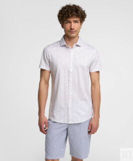 Рубашка трикот. HENDERSON кр.р HSS-0144-S LBEIGE HENDERSON Рубашка трикотаж