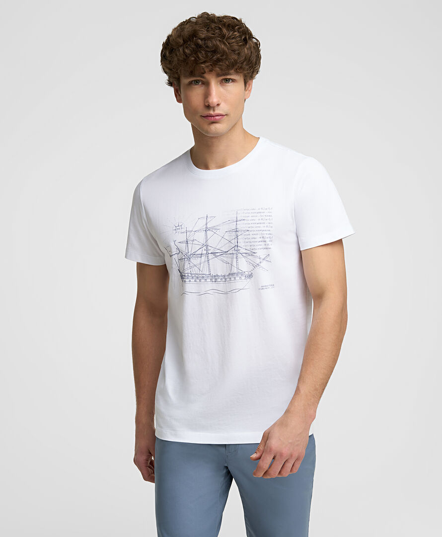 Футболка HENDERSON кр.р. HTS-0517 WHITE HENDERSON Футболка из 100% хлопка, фото 1