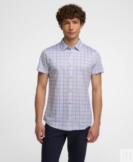Рубашка трикот. HENDERSON кр.р HSS-0148-S BEIGE