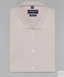 Рубашка HENDERSON кр.р. SHS-0793-S BEIGE