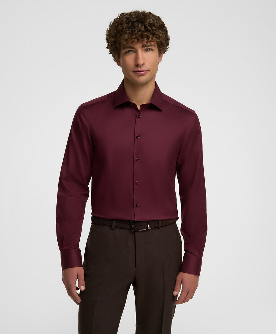 Рубашка HENDERSON дл.р. SHL-2250-R BORDO фото 1