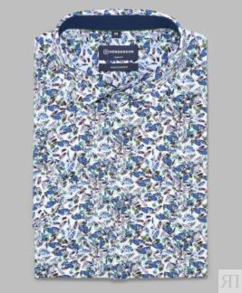 Рубашка трикотажная HENDERSON HSS-0113 NAVY