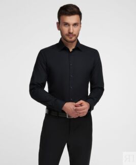 Рубашка HENDERSON дл.р. SHL-2044-S BLACK