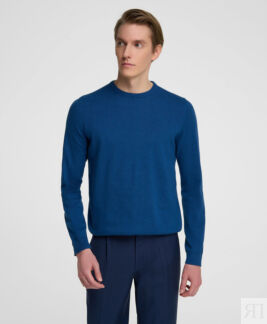 Пуловер трикотажный HENDERSON KWL-0678-1 DBLUE