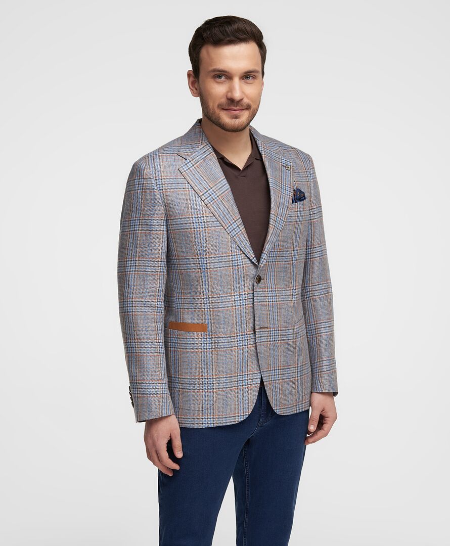 Пиджак HENDERSON JT-0333-R BLUE фото 1