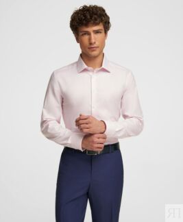 Рубашка HENDERSON дл.р. SHL-2138-S PINK HENDERSON Рубашка хлопковая из ткан