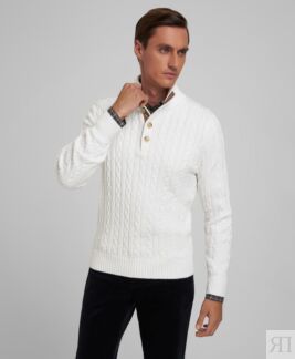 Пуловер HENDERSON KWL-0921 WHITE