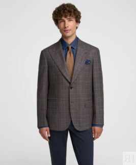 Пиджак HENDERSON JT-0361-R LBROWN