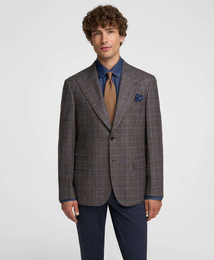 Пиджак HENDERSON JT-0361-RP LBROWN фото 1