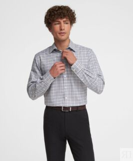 Рубашка HENDERSON дл.р. SHL-2091-R GREY