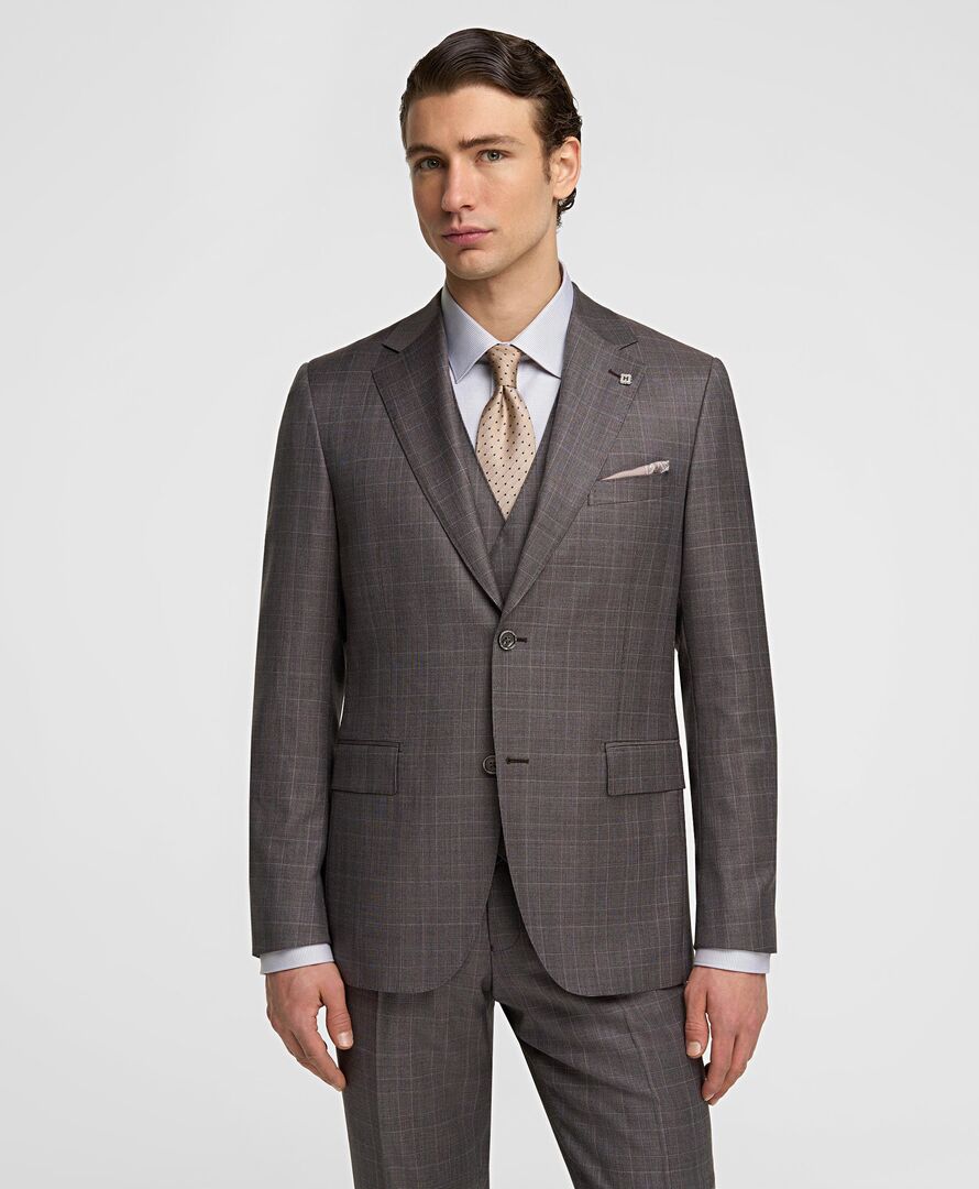 Пиджак HENDERSON JT1-0308-RP BROWN фото 1