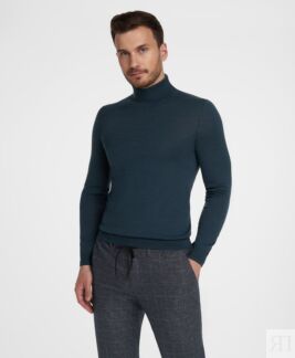 Водолазка трикотажная HENDERSON KWL-RN-F2 GREEN HENDERSON Водолазка из 100%