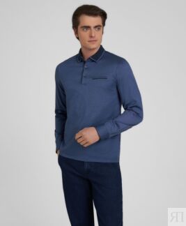 Рубашка Поло HENDERSON дл.р. HPL-0084 DNAVY