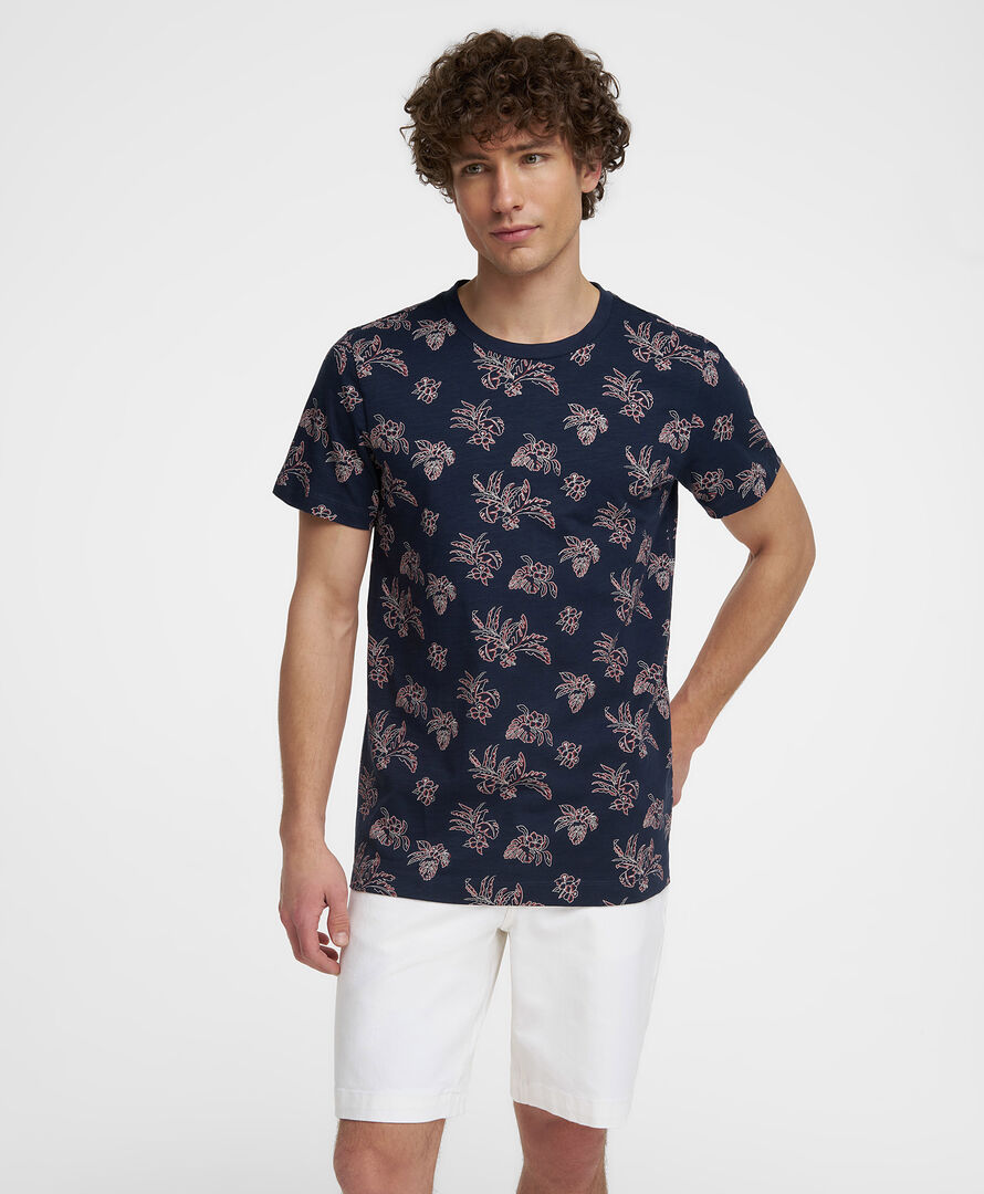 Футболка HENDERSON кр.р. HTS-0491 DNAVY HENDERSON Футболка прямого кроя из фото 1