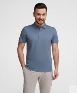 Рубашка Поло HENDERSON кр.р HPS-0233-2 DBLUE
