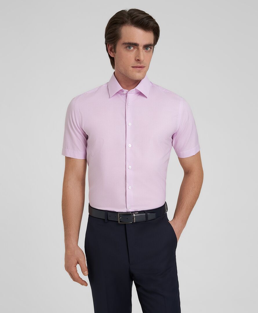 Рубашка HENDERSON кр.р. SHS-0675-S PINK фото 1