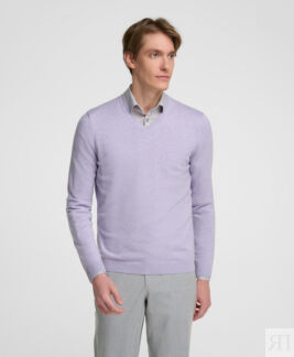 Пуловер трикотажный HENDERSON KWL-0677 LPURPLE