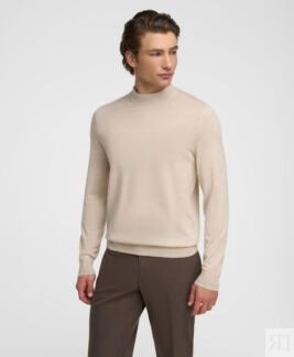Пуловер HENDERSON KWL-1070 LBEIGE HENDERSON Пуловер из шерсти и премиальног