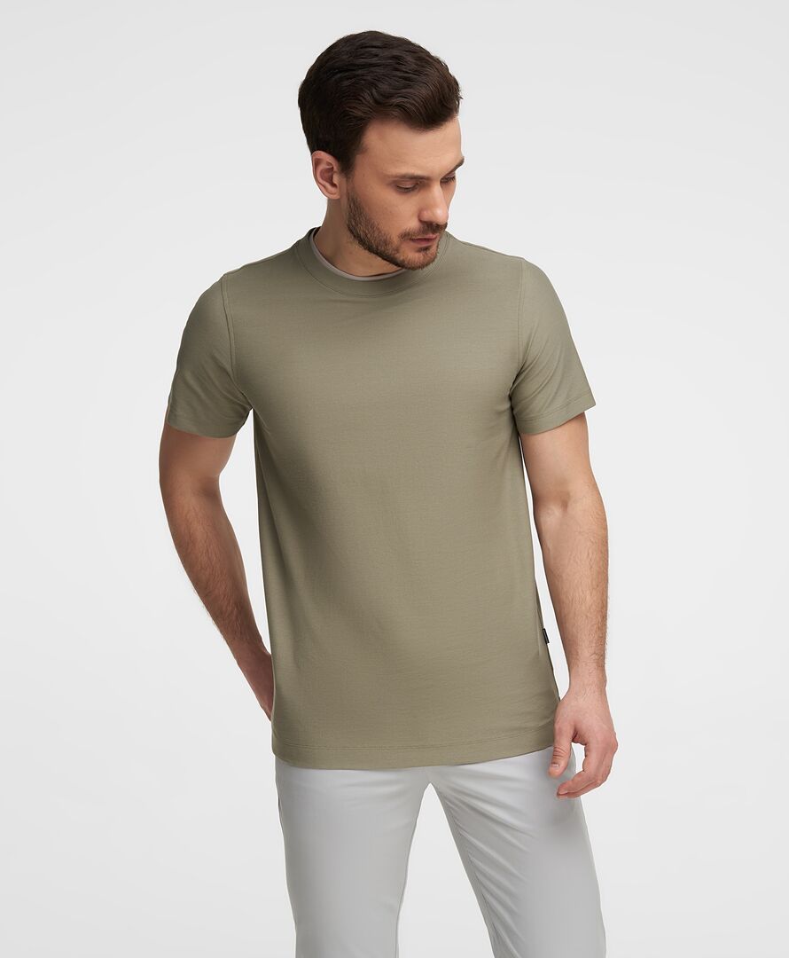 Футболка HENDERSON кр.р. HTS-0476 KHAKI HENDERSON Футболка прямого кроя из фото 1