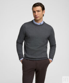 Пуловер трикотажный HENDERSON KWL-0831 DGREY