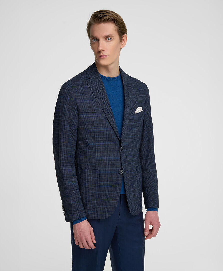 Пиджак HENDERSON JT-0370-R NAVY фото 1