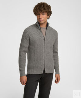 Кардиган HENDERSON KWL-1059 GREY HENDERSON Трикотажный кардиган крупной вяз