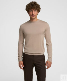 Пуловер HENDERSON KWL-1076 BEIGE HENDERSON Пуловер из 100% премиального каш