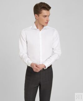 Рубашка прилегающий силуэт HENDERSON SHL-5426-X WHITE