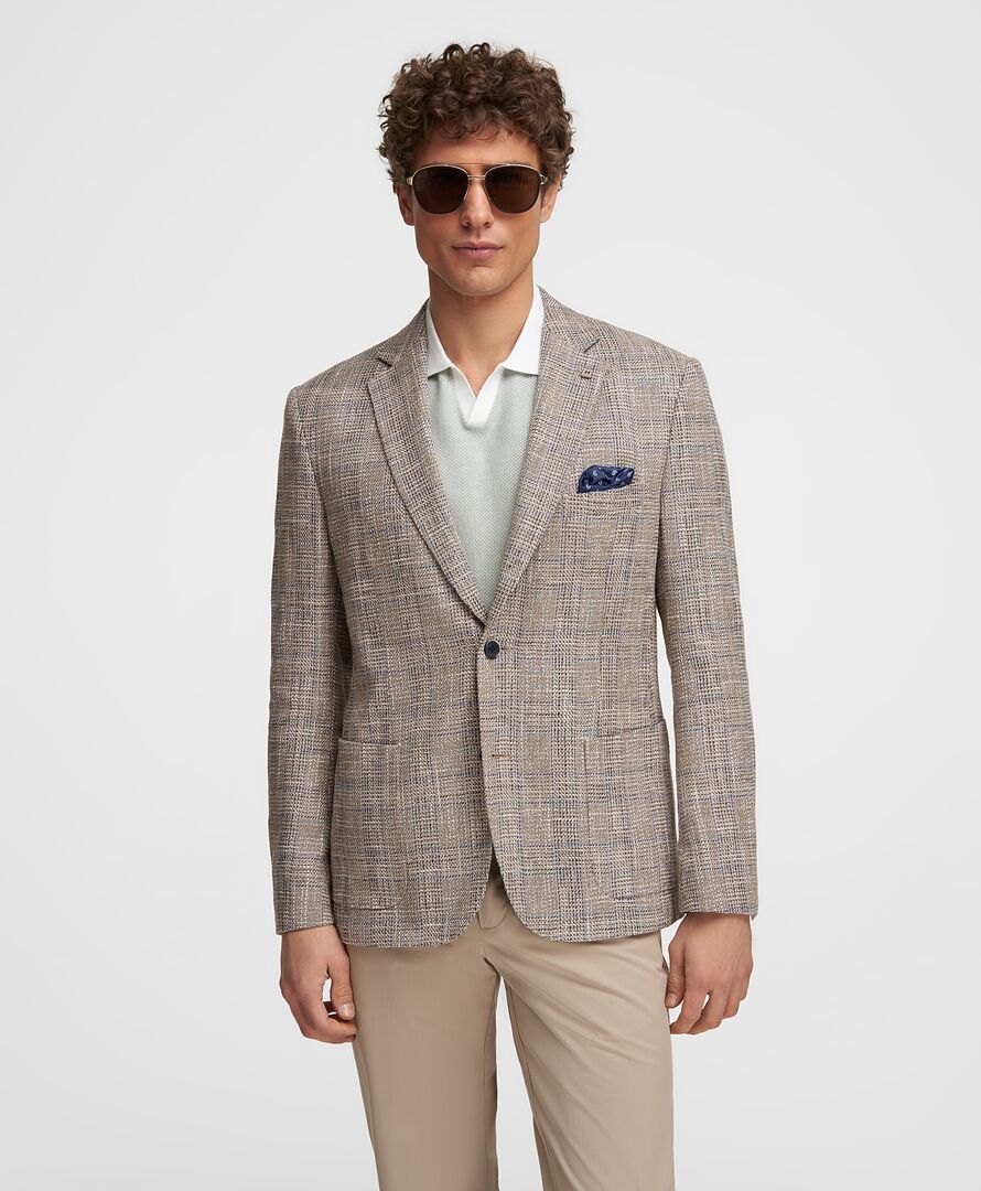 Пиджак HENDERSON JT-0331-R BEIGE фото 1