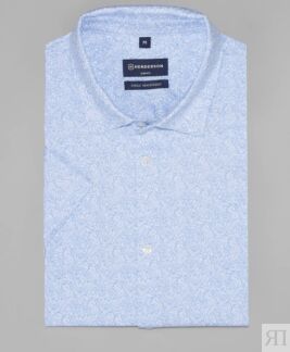 Рубашка трикот. HENDERSON кр.р HSS-0152-S BLUE