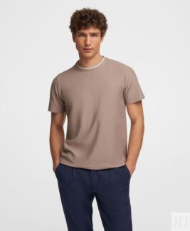 Футболка HENDERSON кр.р. HTS-0476 BROWN HENDERSON Футболка прямого кроя из