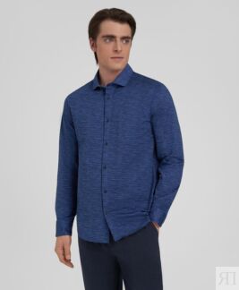 Рубашка трикот. HENDERSON дл.р HSL-0059 DNAVY