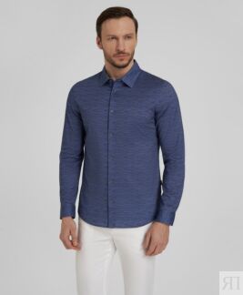 Рубашка трикот. HENDERSON дл.р HSL-0061 DNAVY